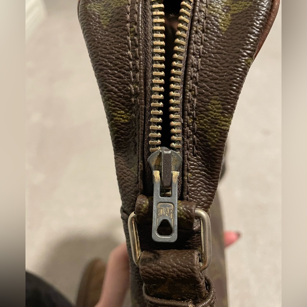 Louis Vuitton Brown Monogram Crossbody Bag - Picture 7 of 12